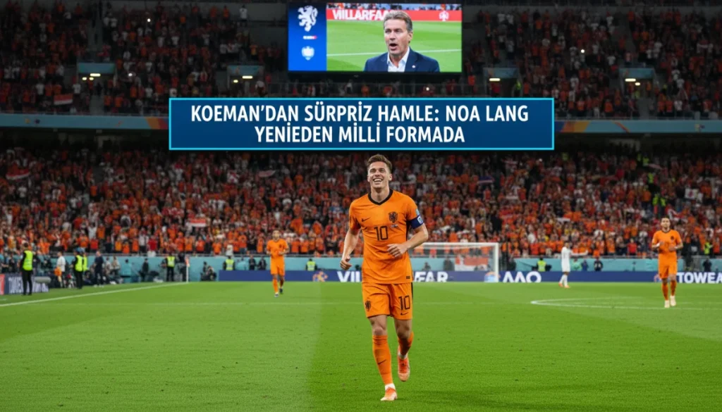Koeman’dan Sürpriz Hamle: Noa Lang Yeniden Milli Formada