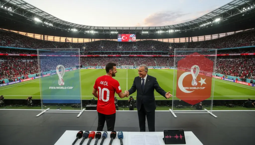 2026 Dünya Kupası Yolunda Sinan Akçıl ile TFF Başkanı Buluştu!