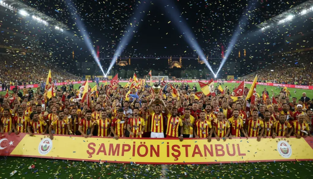 Zafer Gecesinin Ardındaki Galatasaray Coşkusu