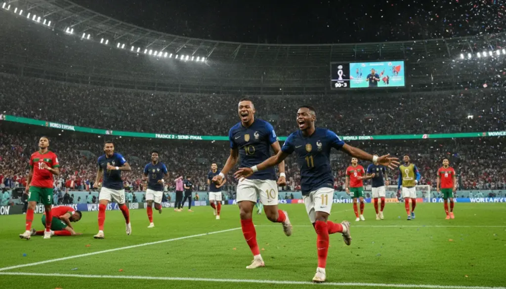 Fransa Fas’ı 2-0 Yenip Yarı Finalde