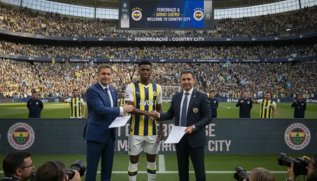 Genç Yıldız Sidiki Cherif Coventry City Formasını Sırtına Geçirdi